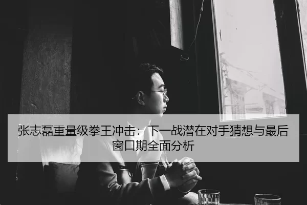 张志磊重量级拳王冲击：下一战潜在对手猜想与最后窗口期全面分析